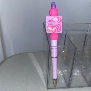 Disney Pink and Purple Cheshire Cat Pen